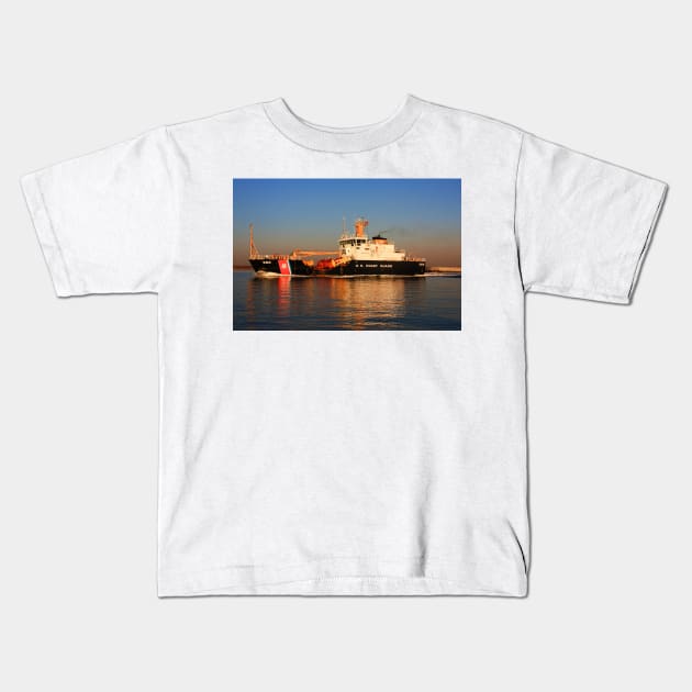 USCGC William Tate Kids T-Shirt by tgass